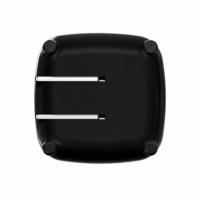 65W Schnellladegerät mit Digitalanzeige, Emoji-Gesichtsmodus, Klappstecker, USB-C USB-A Dual-Port für Laptop, Tablet, Handy, Reisen