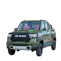 Mini Camionnette Électrique Quatre Roues de Chine, Grand Moteur Adulte, Camion Cargo Électrique Double Rangée 4x4 Automatique