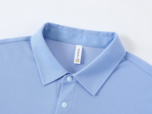 Camisetas Polo Personalizadas de Alta Calidad de 240 g para Hombre, de Secado Rápido, Camisetas de Golf Deportivas de Manga Corta de Color Sólido de Algodón para Mujer - Product Image 2