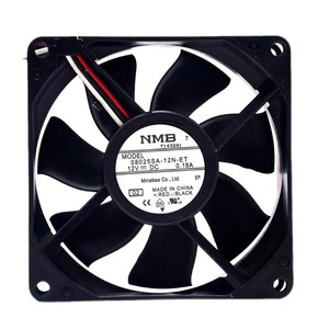 พัดลมระบายความร้อน <span class=keywords><strong>NMB</strong></span> 08025SA-12N-ET 12V 0.18A 8025 สำหรับตู้ไฟฟ้า/อินเวอร์เตอร์ แบบตั้งพื้น ลูกปืนพลาสติก ODM - Product Image 5