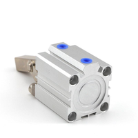 Cylindre de serrage pneumatique à double effet en aluminium ALC JGL 25 32 40 50 avec bras oscillant à levier pour presse à air industrielle