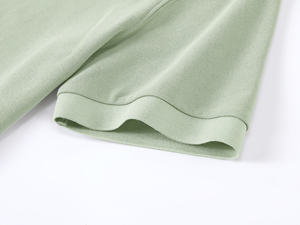 เสื้อโปโลชายพิมพ์โลโก้ตามสั่ง คุณภาพสูง 240 กรัม เสื้อยืดแห้งเร็ว เสื้อยืดผู้หญิงผ้าฝ้ายแขนสั้น เสื้อยืดกีฬากลางแจ้ง เสื้อยืดกอล์ฟ - Product Image 4