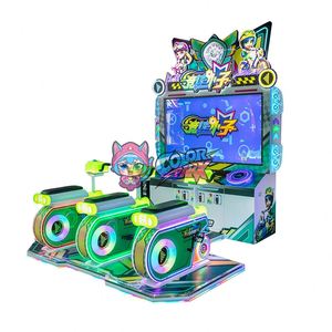 เครื่องเกมอาร์เคดแบบหยอดเหรียญ ลุ้นรางวัล รถจักรยานสามที่นั่ง ดีไซน์ใหม่ - Product Image 5