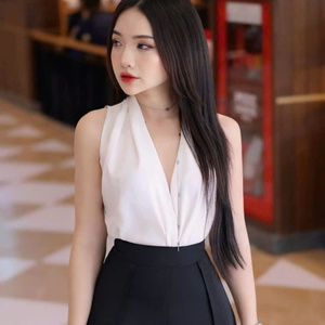 Conjunto de ropa elegante de 2 piezas para mujer Yuhong, fácil de usar, estilo natural, lavable, embalaje personalizado, fabricado en Vietnam. - Product Image 5