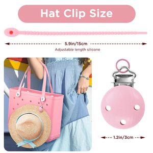 <b>Bag</b> Strap <b>Hat</b> Clip for Bogg <b>Bag</b> Adjustable Shoulder Crossbody Straps <b>Hat</b> Holder for Travel Universal Bogg <b>Bag</b> Accessory - Product Image 5