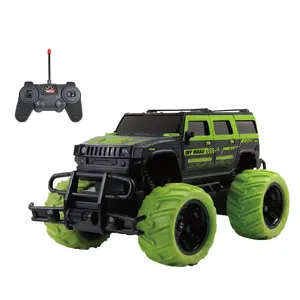 Obral Kendaraan Mainan Hyper 2.4Ghz 4WD, Mobil Mainan Dua Sisi Stunt Rc Rock Crawler 1/20 Model Putar