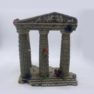 Harsen Romeinse zuil aquariumdecoraties voor visbakken, <span class=keywords><strong>aquarium</strong></span> ornamenten, aquatische grotten, schuilplaatsen - Product Image 1