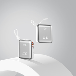 Batería Externa Portátil de 10000mAh con PD 22.5W Tipo-C y Cable Integrado con Cordón, Regalo Promocional al por Mayor, Último Modelo 2026 - Product Image 3