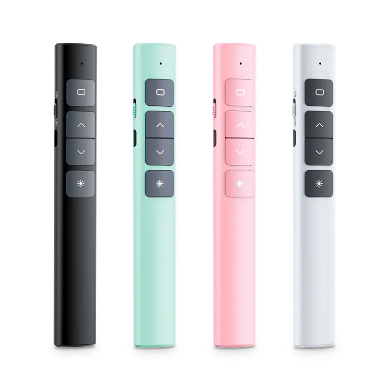 Multi-function flip pen PPT remote control multimedia infrared remote control slide flip lecture USB charging