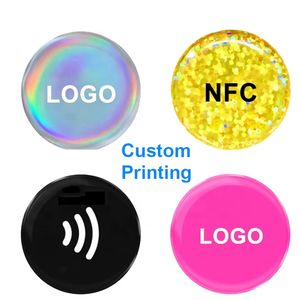 Tùy chỉnh lập trình 13.56MHz <span class=keywords><strong>RFID</strong></span> nhãn dán khóa <span class=keywords><strong>NFC</strong></span> Thẻ <span class=keywords><strong>Epoxy</strong></span> nhãn Điện thoại bàn không thấm nước <span class=keywords><strong>NFC</strong></span> nhà hàng menu - Product Image 4