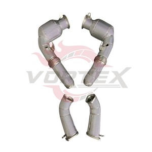 ท่อไอเสียสแตนเลสแบบ Vortex Bolt-on สำหรับ BMW M5 G90 4.4T V8 Twin Turbo ระบบสั่งทำพิเศษ - Product Image 1