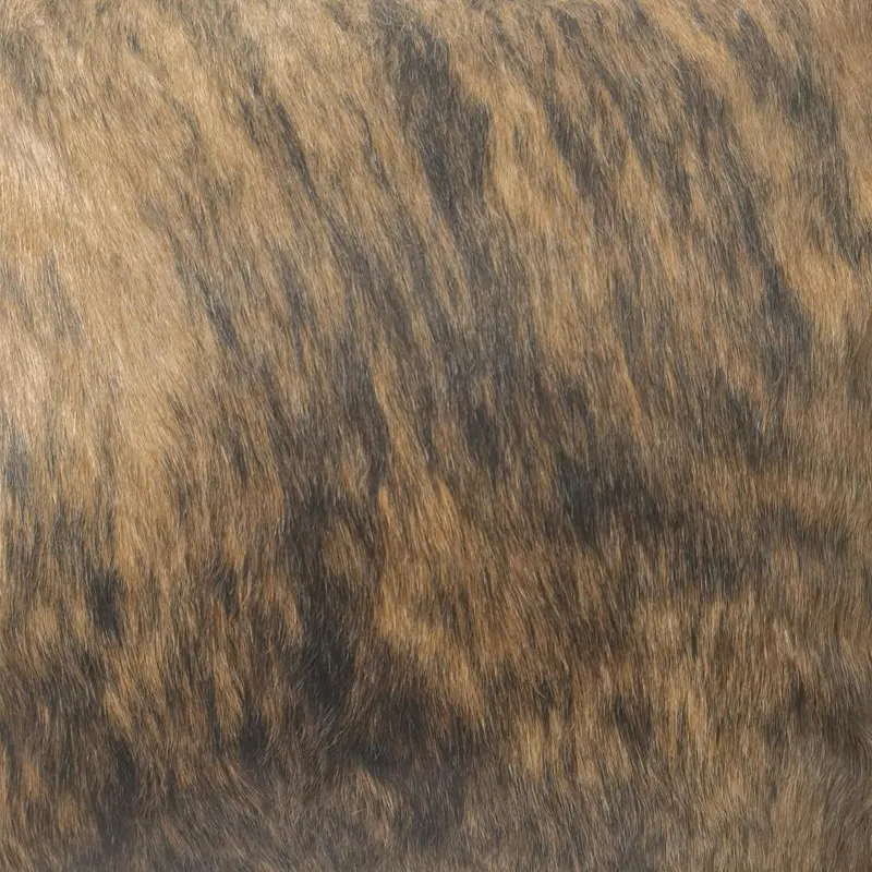 Gerçek inek derisi deri tamamen İşlenmiş İnek deri kahverengi kürk