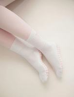 Chaussettes de yoga et de Pilates personnalisées pour femmes, antidérapantes, vente en gros, chaussettes de Pilates Reformer pour la salle de sport, chaussettes en coton professionnelles antidérapantes et anti-boulochage