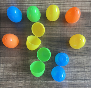 Existencias de Pascua 2024 <span class=keywords><strong>Juguetes</strong></span> Regalos Decoración Colorido Gigante Grande 6x4,5 cm Suave Vacío Rellenable <span class=keywords><strong>Huevos</strong></span> de Pascua de plástico <span class=keywords><strong>en</strong></span> blanco - Product Image 5