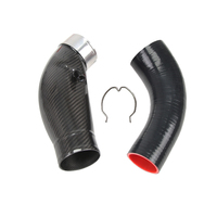 Kit de tuyau de charge d'intercooler en fibre de carbone KYOSTAR pour Porsche 718 Cayman/s Boxster 2.0T 2.5T 2017-2025
