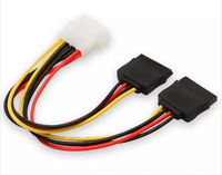 Kabel SATA 15P In Male Ke Female Mendukung Kabel Listrik 5V atau 12V ShenZhen