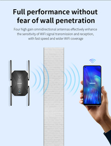 Comfast <span class=keywords><strong>AX1500</strong></span> 2,4 GHz 5,8 GHz Dual Band WiFi 6 Repetidor inalámbrico 1500Mbps WiFi Range Extender CF-XR181 - Product Image 6