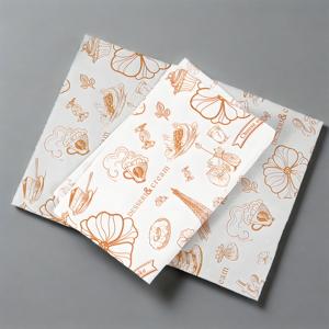 High Quality Fast Food Hamburger Packaging <b>Waxed</b> <b>Paper</b> Food Wrapping <b>Paper</b> Printed Greaseproof <b>Paper</b> - Product Image 6