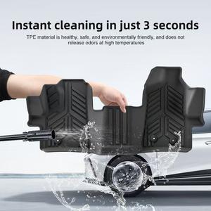 <span class=keywords><strong>Tapis</strong></span> de sol TPE écologiques, imperméables et résistants aux taches, ensemble complet de 4 pièces, compatibles avec <span class=keywords><strong>Transit</strong></span> <span class=keywords><strong>Custom</strong></span> 2022-2024 - Product Image 6