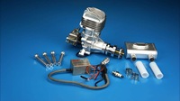 DLE170 DLE 170M Paramoteur Parapente Moteur 17.5HP/7500rpm Démarrage Électrique Version HobbyDLE