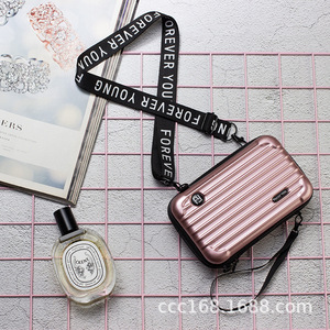Bolsa de Maquillaje Personalizada para Mujer, Linda y Resistente, Rectangular, Tipo Bandolera, para Guardar Artículos de Aseo, para Uso Diario - Product Image 4