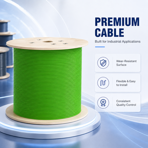 Cable Ethernet Industrial SF/<span class=keywords><strong>UTP</strong></span> de 4 Núcleos Confiable 6XV1840-2AH10 22AWG para Automatización de Fábrica y Transmisión de Datos - Product Image 2