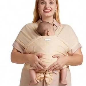 Muestra Gratis Nuevo Portabebés Transpirable y Cómodo para Mamá, Fabricante de Portabebés con Asiento de Cadera para Niños, Mochila Portabebés - Product Image 1