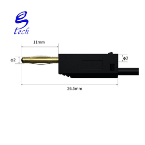 Goede Prijs J.70001 2Mm 5 Stuks Stapelbare <span class=keywords><strong>Mini</strong></span> Banaan Plug <span class=keywords><strong>Test</strong></span> Lood Jumper Draad Elektrische <span class=keywords><strong>Test</strong></span> Kabel Lijn - Product Image 3