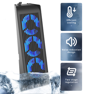 Ventilateur de refroidissement silencieux amélioré à lumière LED Contrôleur à 3 ventilateurs Port USB Refroidissement à chaud pour <span class=keywords><strong>PS5</strong></span> <span class=keywords><strong>Digital</strong></span> Edition/Ultra HD Accessoires de jeu - Product Image 6