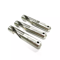 Pièces de production usinées CNC de haute précision en acier inoxydable, laiton, aluminium, titane, avec dimensions et couleurs personnalisées
