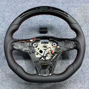 Volante de Fibra de Carbono Real Fabricado por YTcarbon para <span class=keywords><strong>VW</strong></span> Passat B8 Variant <span class=keywords><strong>Arteon</strong></span> <span class=keywords><strong>R</strong></span> <span class=keywords><strong>Line</strong></span> - Product Image 2