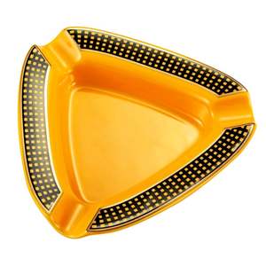 Cendrier portable en céramique Db pour 3 cigares, outil de fumage extérieur pour voiture, design moderne pour la maison et le jardin - Product Image 1