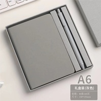 Zeamor A6 Mini Pocket Luxus Makaron Journal PU Leder Notebook mit Stift für Studenten Geschenkset