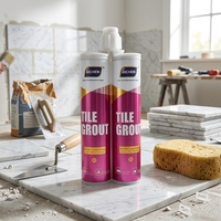 Scellant pour carrelage de qualité supérieure, coulis poncé pour carrelage, facile à nettoyer, résistant à la saleté, pour salle de bain, coulis décoratif pour carrelage