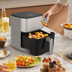 Friteuse à <span class=keywords><strong>air</strong></span> numérique électrique 6L, <span class=keywords><strong>cuisine</strong></span> facile, moins de graisse, tendance - Product Image 6