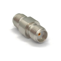Adaptateur coaxial RF droit femelle-femelle S MA-KKG S MA, connecteur à ondes millimétriques haute fréquence 50 Ohm