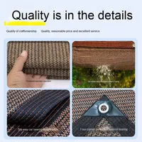 Voile d'ombrage de haute qualité pour carport, filet de protection solaire en HDPE stabilisé aux UV pour parking automobile