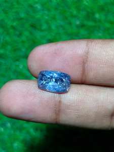 Piedra preciosa de iolita natural facetada hecha a mano personalizada para la fabricación de joyas y piedras preciosas sueltas curativas de cristal - Product Image 3