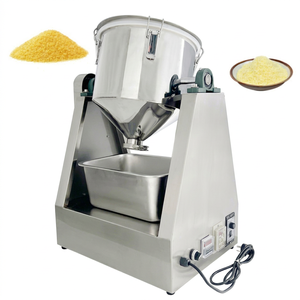 Mélangeur à vis en acier inoxydable avec pompe à moteur et roulement, capacité 40L, qualité alimentaire, multifonctionnel pour le mélange de produits chimiques et de poudres - Product Image 1