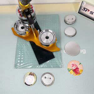 Loại mới huy hiệu Máy làm với vòng khuôn DIY nút Maker cho pin huy hiệu làm - Product Image 2