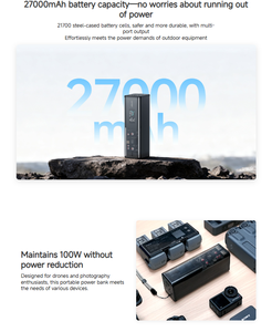 Chargeur intelligent trois voies LKTOP POWER K1S 200W pour batterie de drone <span class=keywords><strong>DJI</strong></span> <span class=keywords><strong>Mavic</strong></span> 4 Pro, hub de charge rapide - Product Image 2