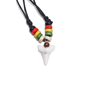FY005 Hawaii Surfer <strong>Jewelry</strong> Handmade Imitation Shark <strong>Teeth</strong> Pendant New Zealand Maori Tribal Bone Choker Men's Fashion Necklaces - Product Image 6