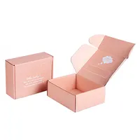 Boîte de courrier de maquillage, coffret en carton de luxe, avec Logo personnalisé, pour le soin de la peau, 5 pièces