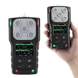 Tragbarer 5-in-1-VOC-Giftgasdetektor CH4 O2-Gaskonzentrationsalarm H2S CO Kohlendioxid sensor H2 SO2 NO 4-in-1-Gasanalysator - Product Image 1
