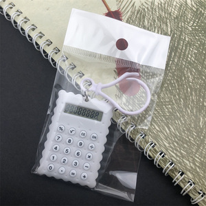 Mini Calculator Keychain Electronic Pendant 8 Digits ABS Material For Kids And Gifts - Product Image 2