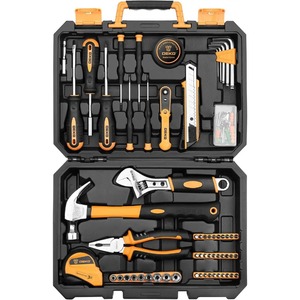 Juego de Herramientas para Reparaciones del Hogar de 100 Piezas, Kit de Herramientas Manuales Generales para el Hogar con Caja de Almacenamiento de Plástico - Product Image 3