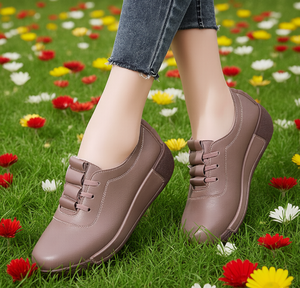 Chaussures de marche décontractées pour maman, grande taille, imperméables, respirantes, talon épais, toutes saisons - Product Image 4