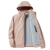2024 personnalisé femmes détachable chapeau hiver coupe-vent imperméable Ski polaire veste avec détachable chapeau tissé Technique