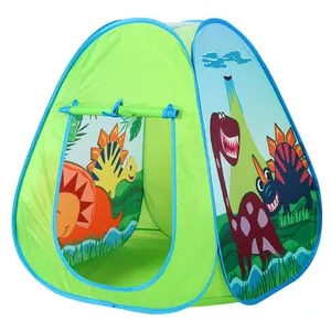 I bambini al coperto per bambini giocano a Tunnel tenda giocattolo gioco casa di plastica palla di mare i bambini giocano tenda con Tunnel dinosauro tenda