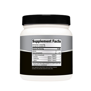 Suppléments nutritionnels d'acides aminés à chaîne ramifiée OEM Sports Pre Post Workout BCAA Powder 2:1:1 Adult Endurance Recovery Energy - Product Image 3